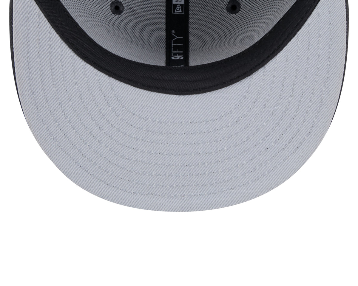 New Era 9Fifty Graphite Pittsburgh Steelers 2024 Draft Snapback