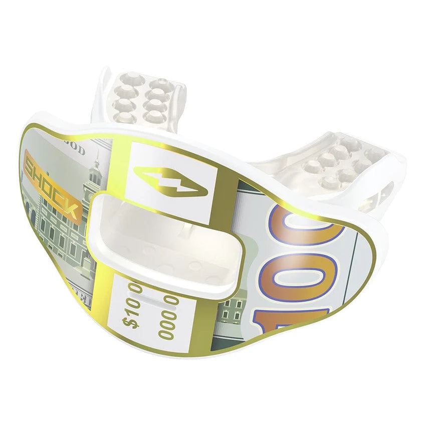 Shock Doctor Max Airflow - Tooth guard Chrome Gold Band
