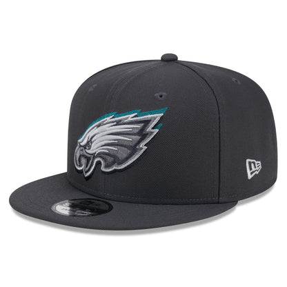New Era 9Fifty NFL Graphite Philadelphia Eagles 2024 Draft Snapback
