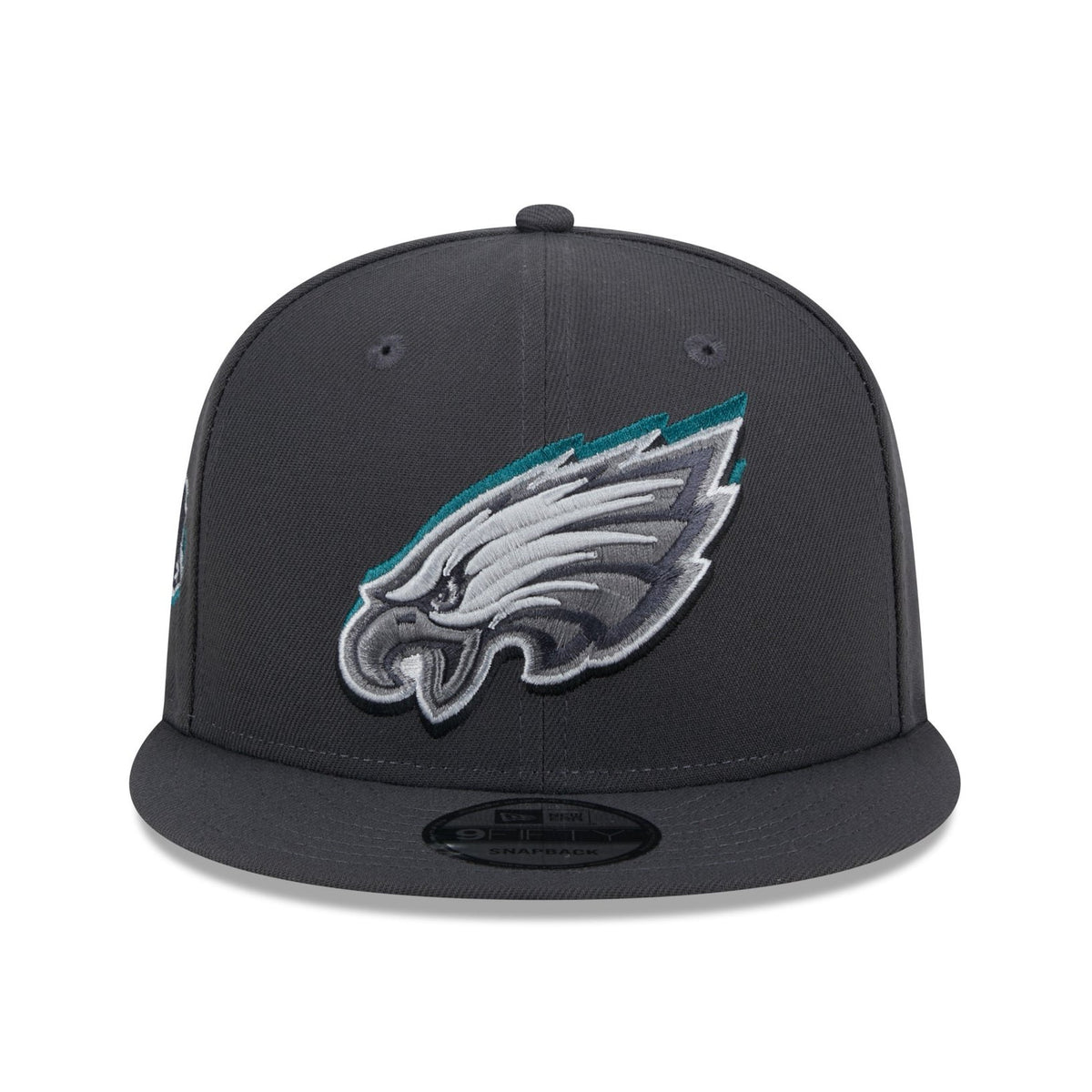 New Era 9Fifty NFL Graphite Philadelphia Eagles 2024 Draft Snapback