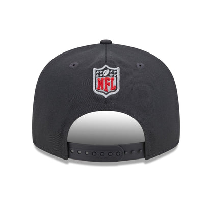 New Era 9Fifty NFL Graphite Kansas City Chiefs 2024 Draft Snapback