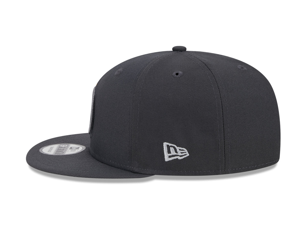 New Era 9Fifty Graphite Pittsburgh Steelers 2024 Draft Snapback