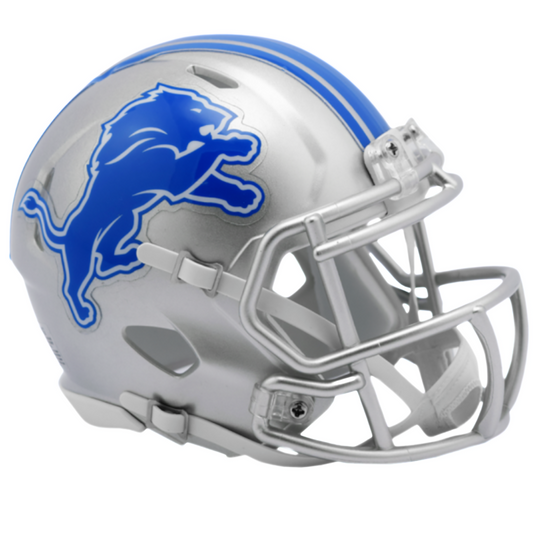 Riddell - NFL Detroit Lions Mini Speed Kypärä