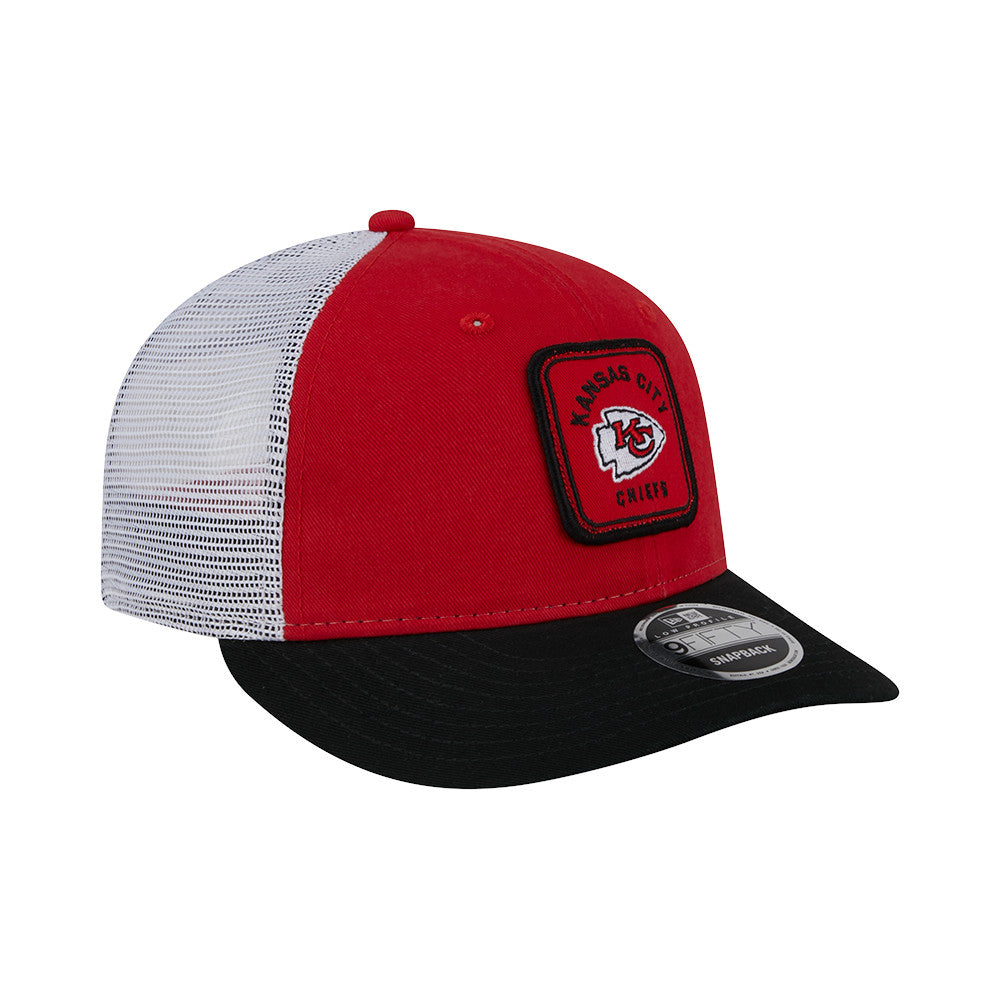 New Era - 9Fifty NFL Patch Low Profile Snapback Trucker Kansas City Chiefs
