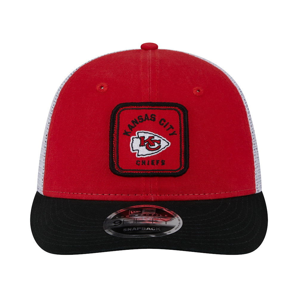 New Era - 9Fifty NFL Patch Low Profile Snapback Trucker Kansas City Chiefs
