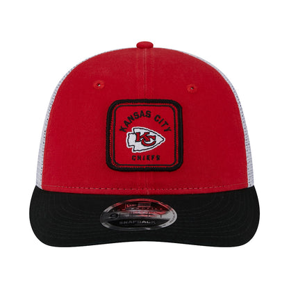 New Era - 9Fifty NFL Patch Low Profile Snapback Trucker Kansas City Chiefs