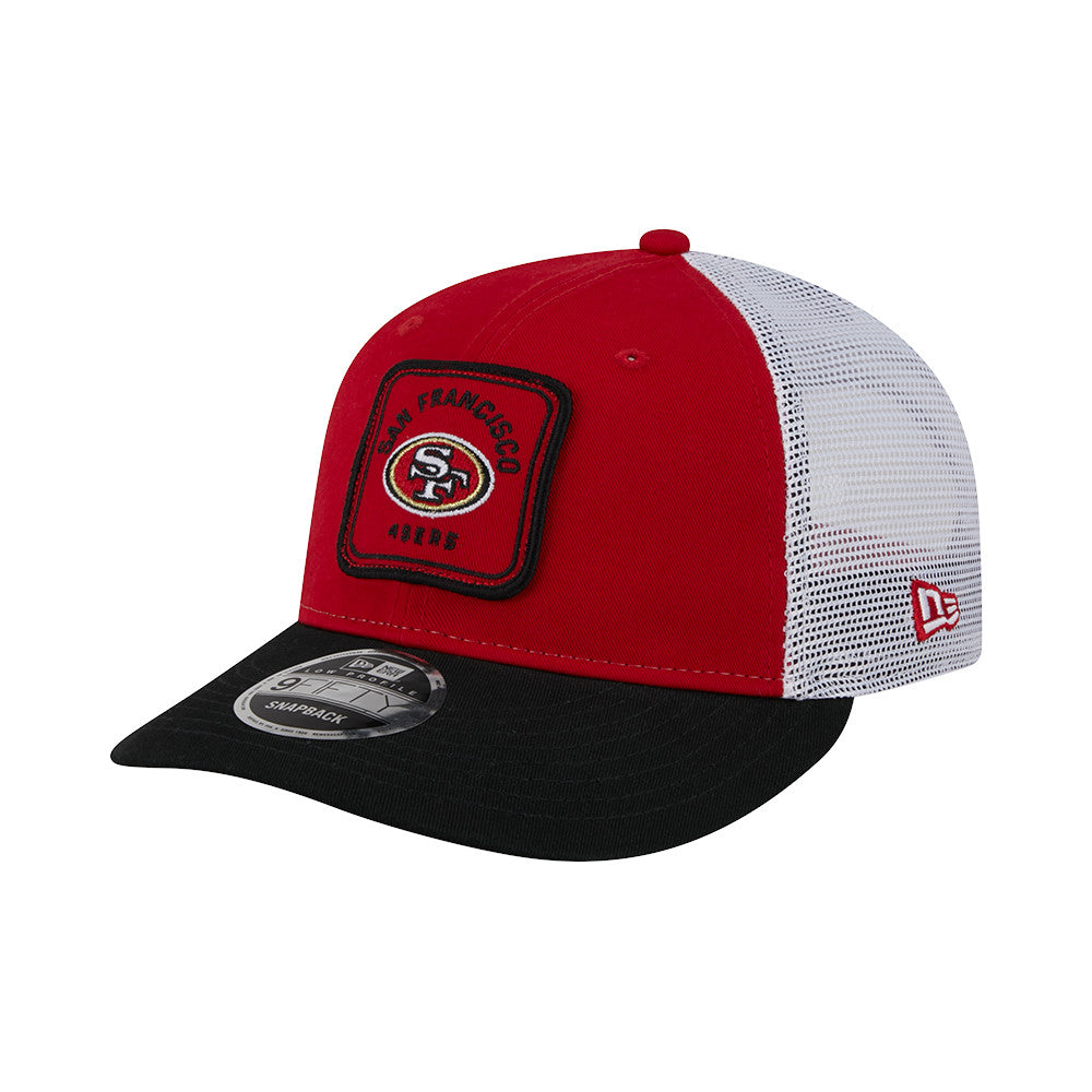 New Era - 9Fifty NFL Patch Low Profile Snapback Trucker San Francisco 49ers