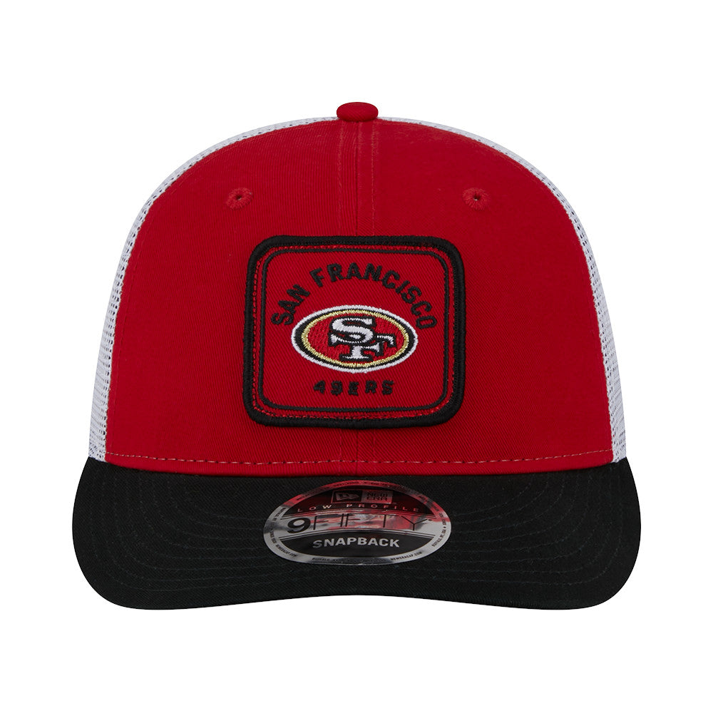 New Era - 9Fifty NFL Patch Low Profile Snapback Trucker San Francisco 49ers