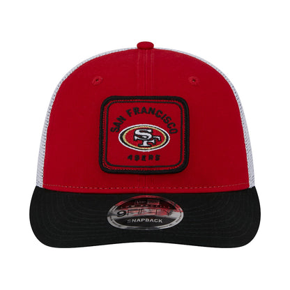 New Era - 9Fifty NFL Patch Low Profile Snapback Trucker San Francisco 49ers
