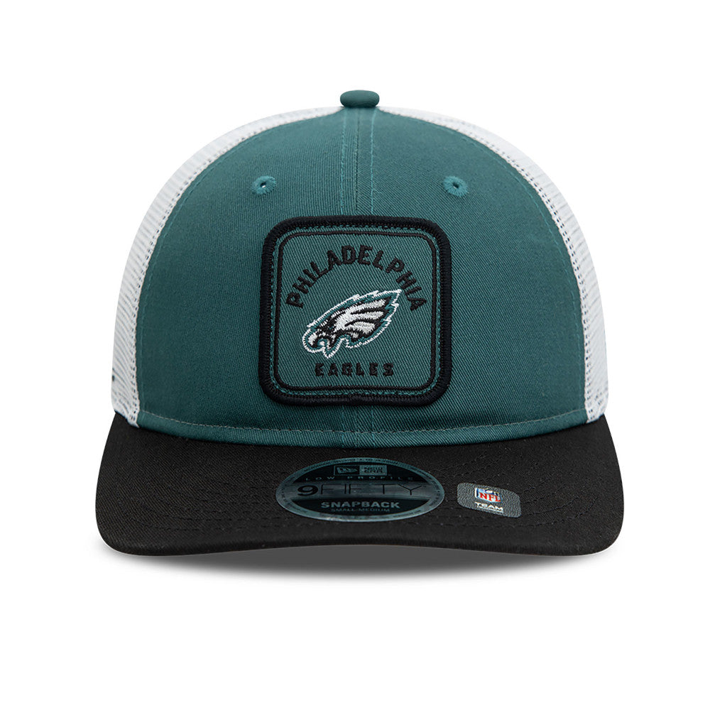 New Era - 9Fifty NFL Patch Low Profile Snapback Trucker Philadelphia Eagles