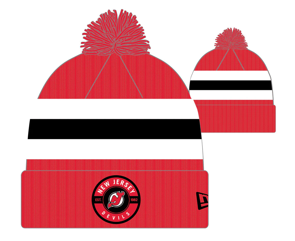 New Era - NHL Knit Banded 26001 New Jersey Devils pipo