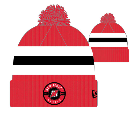 New Era - NHL Knit Banded 26001 New Jersey Devils pipo