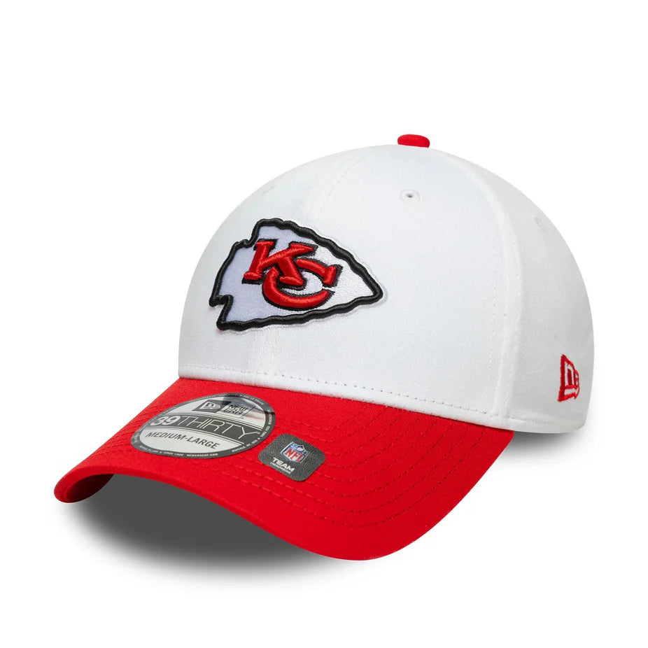 New Era - 39Thirty NFL Team Logo White Kansas City Chiefs