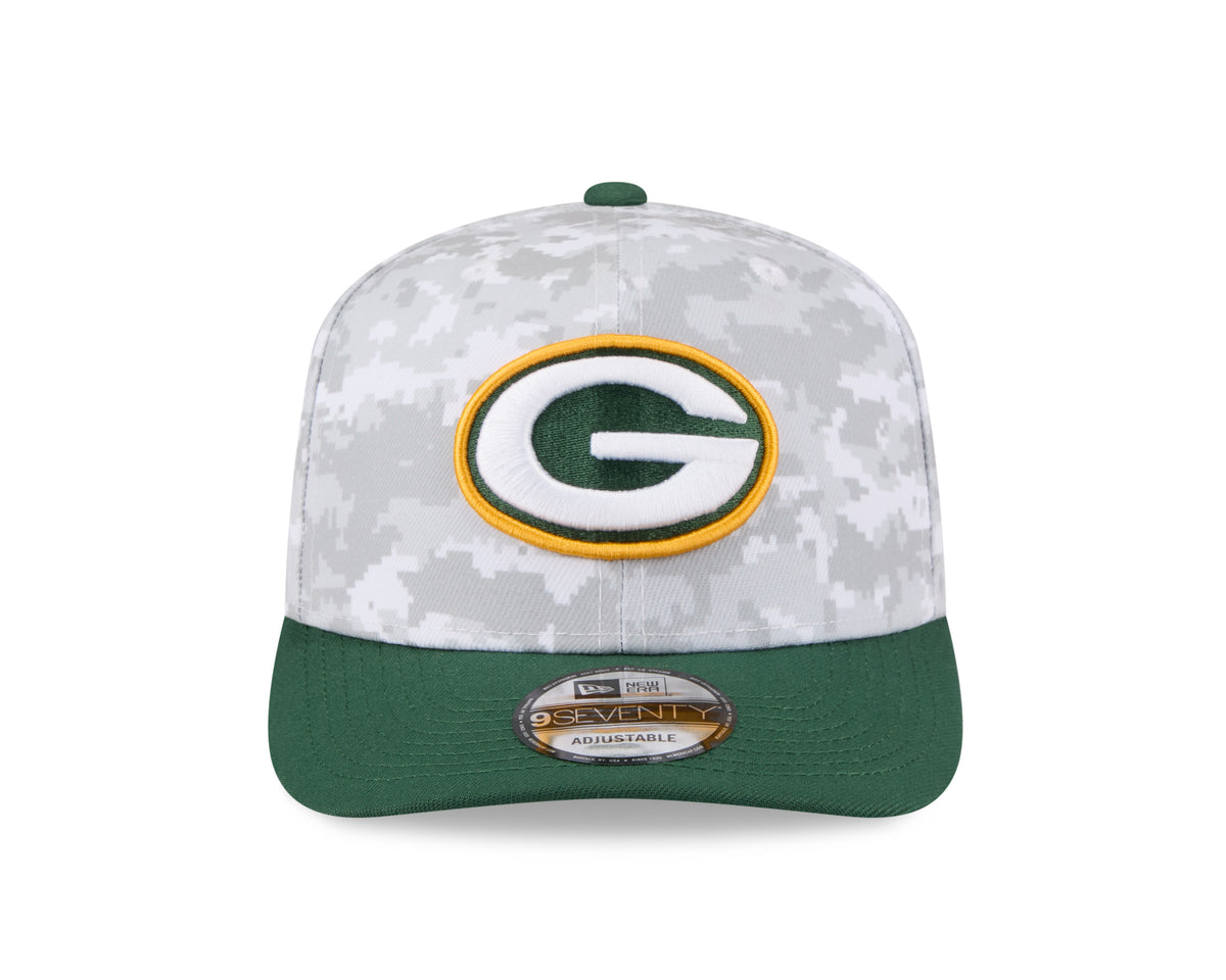 New Era - NFL 9Seventy Salute To Service Stretch Snap Green Bay Packers lippis