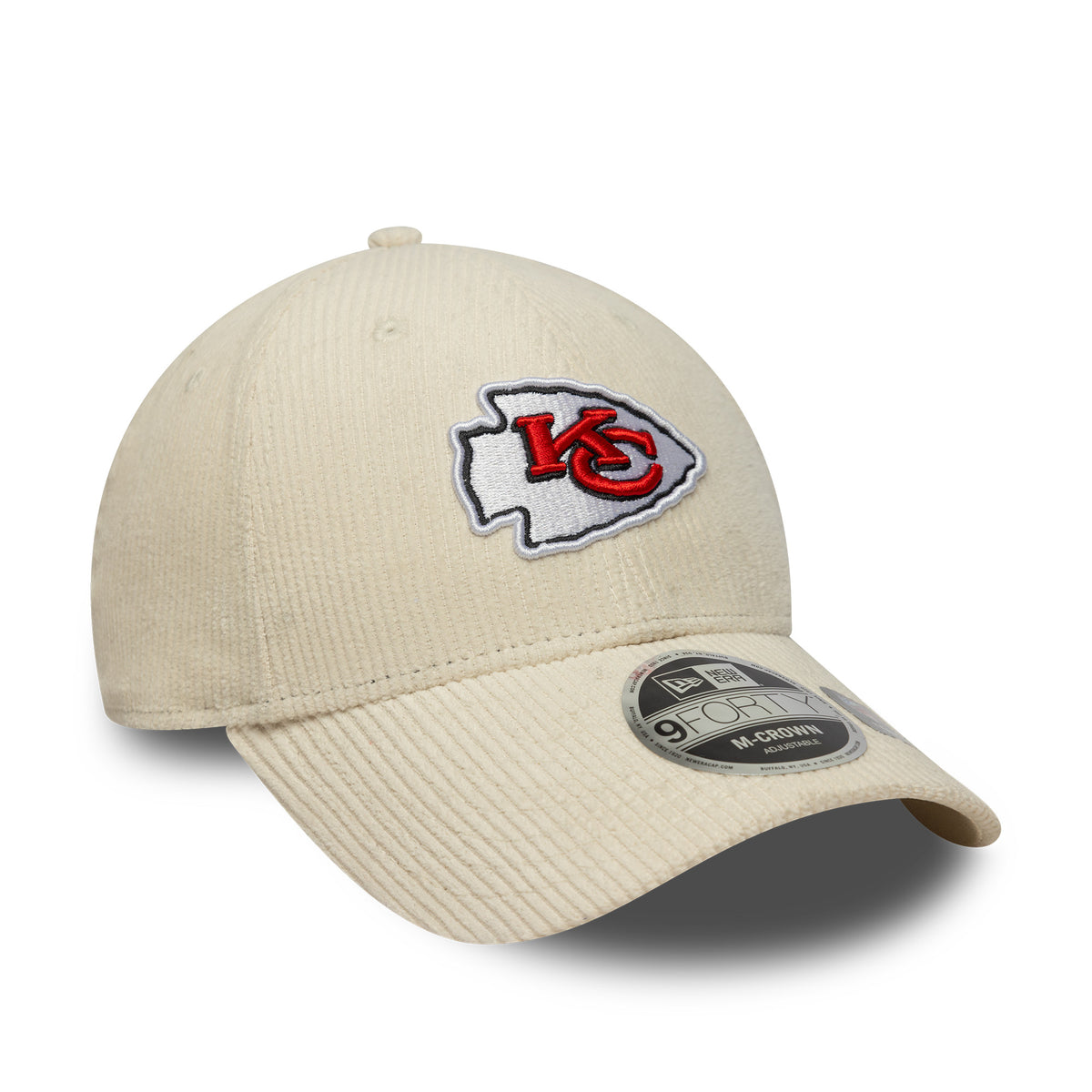 New Era - NFL 9Forty M-Crown Cord Cream Kansas City Chiefs Lippis