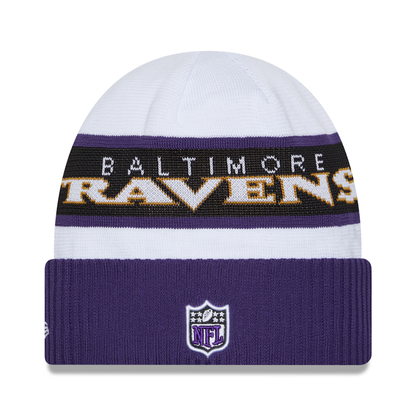 New Era - NFL Tech Knit Sideline 2023 Beanie Baltimore Ravens