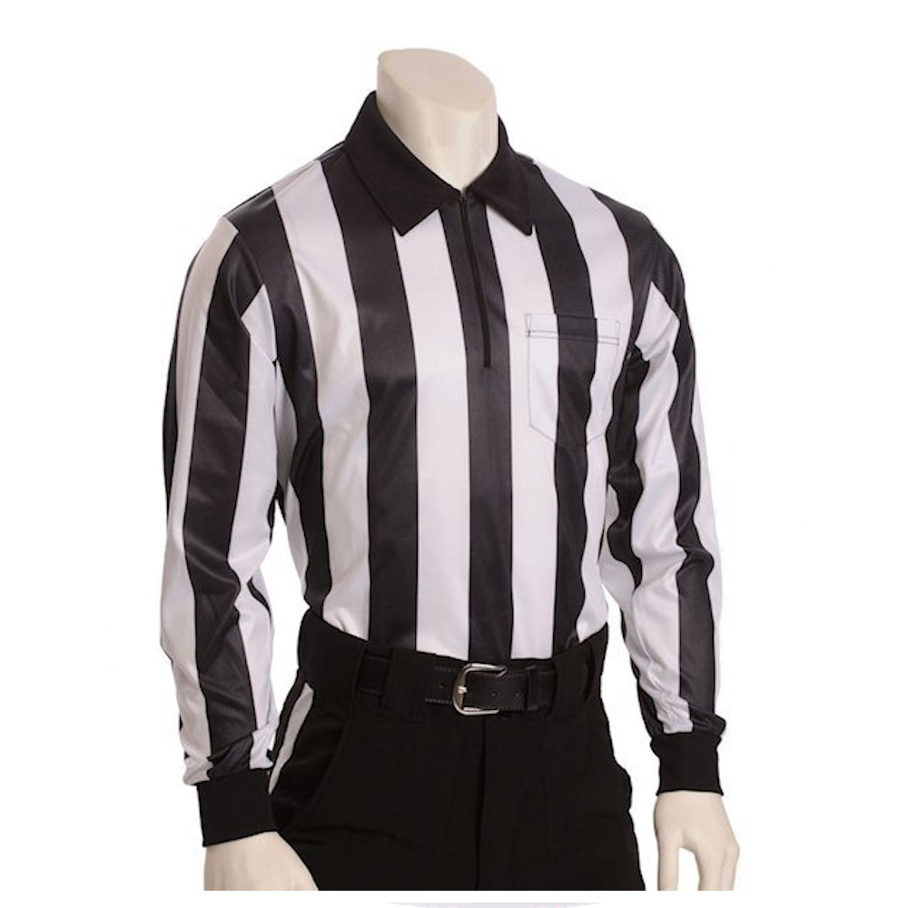 Referee shirt with long sleeves